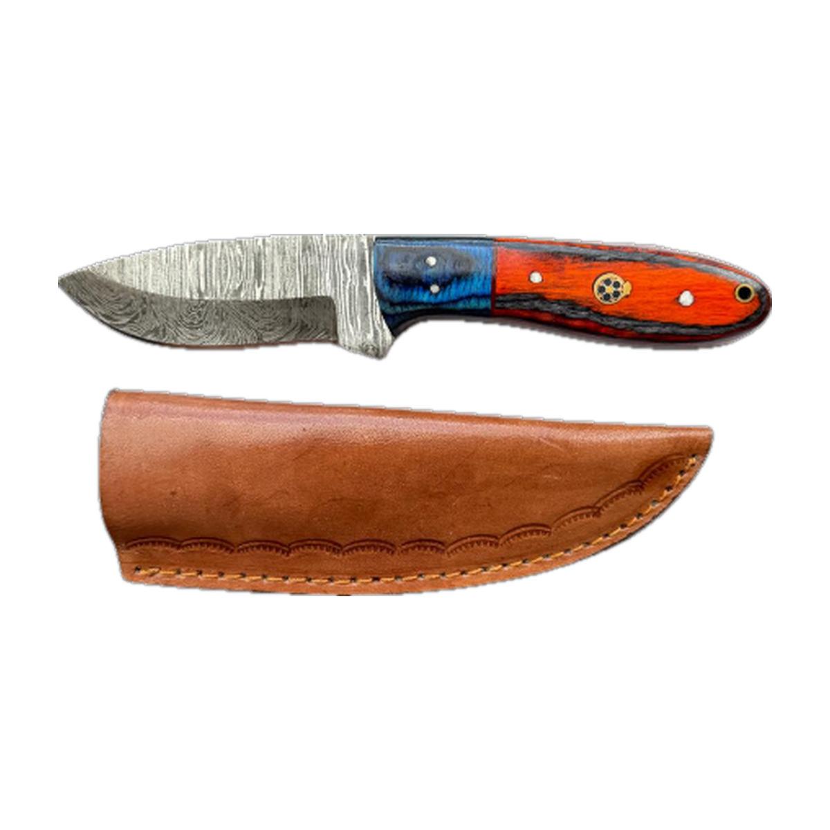 Damascus Steel Outdoor Knife