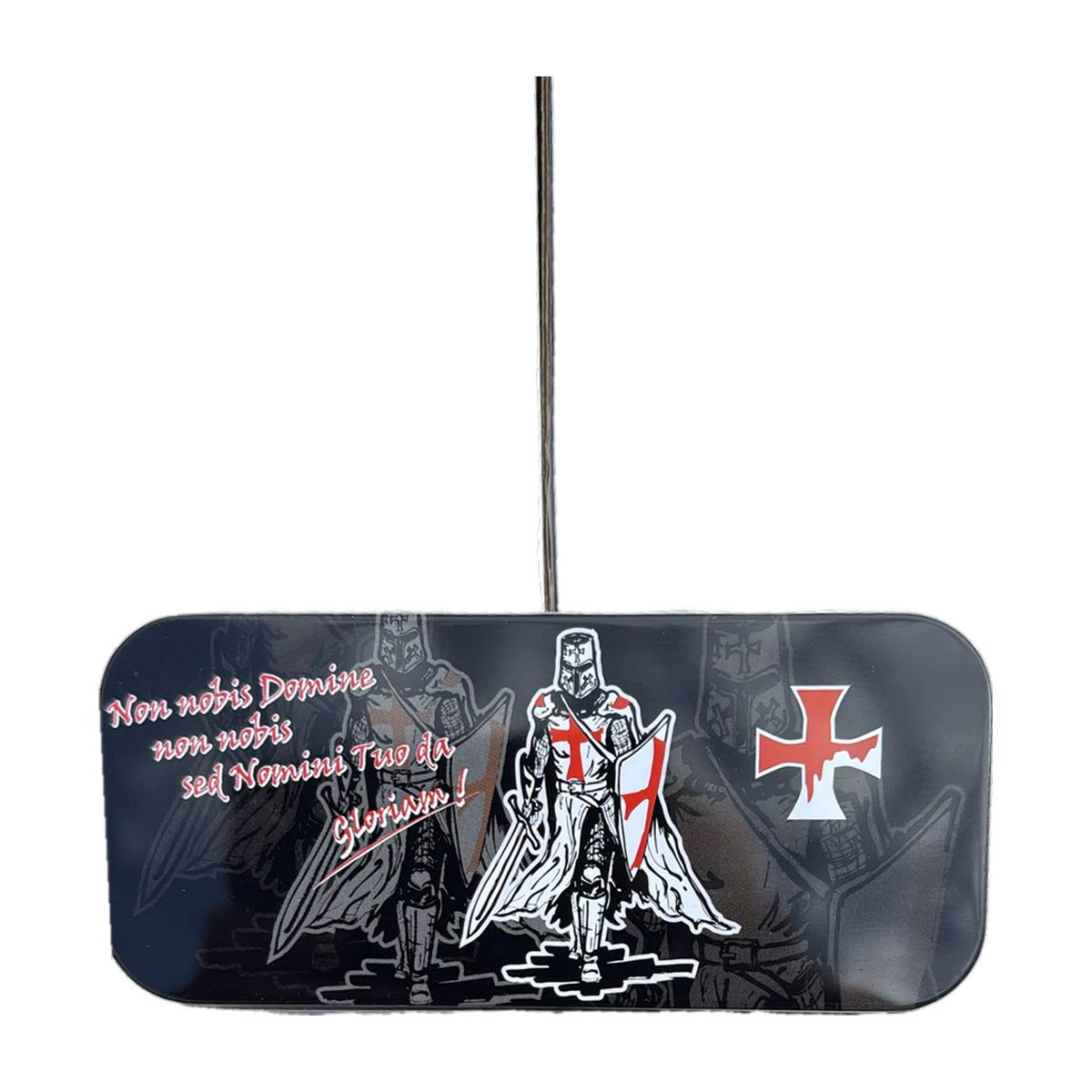 Knights Templar Tin-Cased Slim-Profile Knife